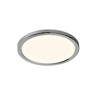 Kruhová - NOR 2015026133 Stropní svítidlo Oja 29 IP54 BATH 3000K/4000K 14,5W LED chrom bílá - NORDLUX