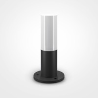 Sloupková - M O418FL-01B Venkovní sloupkové svítidlo Willis E27 60W černý kov IP54 - MAYTONI