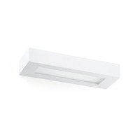 Sádrová - FARO 63278 OLAF nástěnná lampa, bílá - FARO