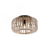 Dekorativní - LD 11412-79 RACOON Stropní svítidlo, dřevo, přírodní, kruhové, E27, retro, pr. 42cm - LEUCHTEN DIREKT / JUST LIGHT