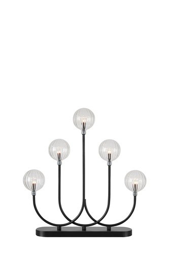 Interiérové dekorace - MAR 706338 Enys adventní černý vánoční svícen - Markslöjd - foto 1