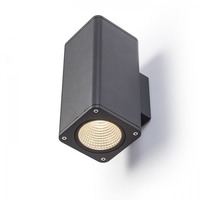 Nástěnná - RED R11965 MIZZI SQ II nástěnná antracitová 230V LED 2x12W IP54 3000K - RED - DESIGN RENDL
