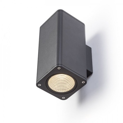 Nástěnná - RED R11965 MIZZI SQ II nástěnná antracitová 230V LED 2x12W IP54 3000K - RED - DESIGN RENDL - foto 1