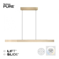 Podélná - PN 2545-60 Paul Neuhaus LED závěsné svítidlo PURE-MOTO-RISE elektricky nastavitelná výška dotykový vypínač 2700-5000K zlatá imperial - PAUL NEUHAUS