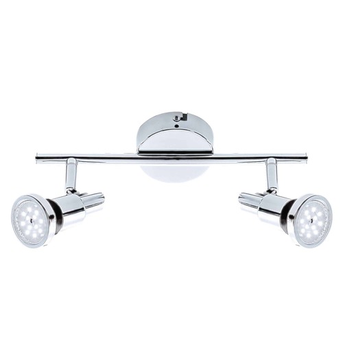 Koupelnová - BRI 2992-028 LED bodové svítidlo 27,5 cm 2xGU10 9,6W 800lm chrom - BRILONER - foto 1