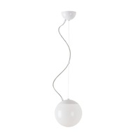 Koule - OS ISI72370 ISIS L1 PM závěsné plastové svítidlo bílá IP40 3000 K 8W LED - OSMONT