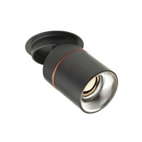 Bodová - RED R14240 AUGUSTA zápustná černá chrom 230V LED 12W 36° 3000K - RED - DESIGN RENDL