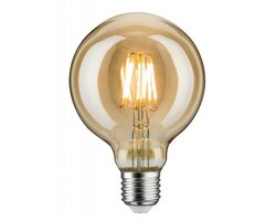 E27 - P 28521 1879 Žárovka LED Vintage Globe 95 6W E27 zlatá stmívatelná - PAULMANN