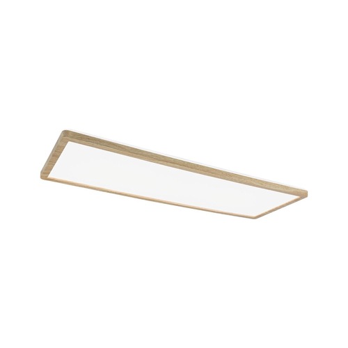 Hranatá - P 71036 LED Panel Atria Shine Backlight IP44 hranaté 580x200mm 22W 4000K design dřevo - PAULMANN - foto 1