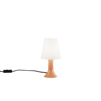 Stolní lampy dekorační - FAN I-BINGO-L-ARA Stolní lampa Lumetto Bingo, oranžová, 1 x E14, 13 x 24,5 cm - FANEUROPE