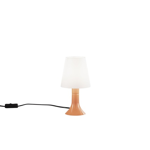 Stolní lampy dekorační - FAN I-BINGO-L-ARA Stolní lampa Lumetto Bingo, oranžová, 1 x E14, 13 x 24,5 cm - FANEUROPE - foto 1