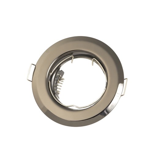 Vestavná bodová svítidla - Podhledový rámeček R50-GM černý chrom - foto 1