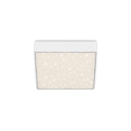 Hranatá - BRI 7076-416 LED stropní svítidlo hvězdné nebe, 15,7 cm, 11 W, bílé - BRILONER - foto 1