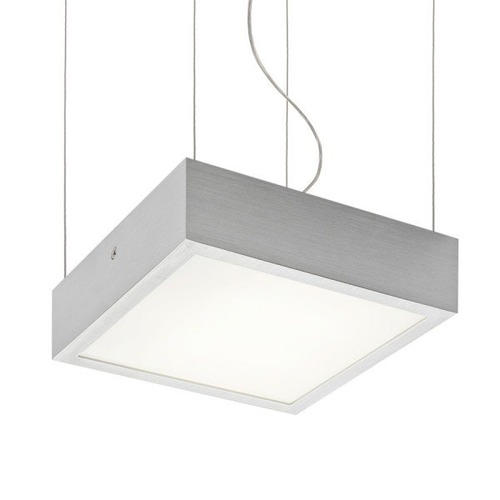 Hranatá - RED R13709 STRUCTURAL LED 20x20 závěsná česaný hliník 230V LED 12W 3000K - RED - DESIGN RENDL - foto 1
