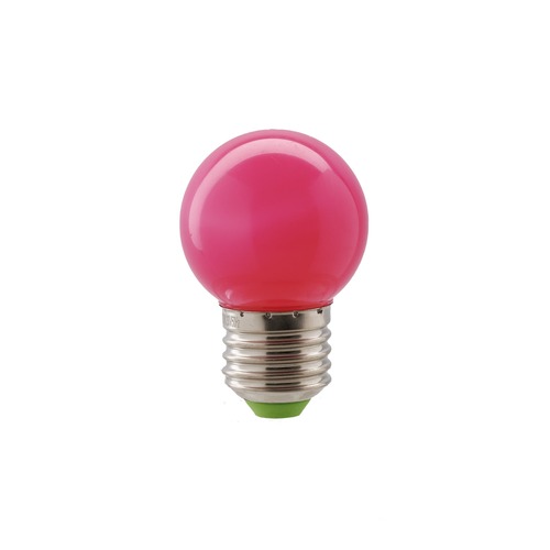 E27 - FAN KLASSIC-E27-PNK Žárovka LED E27, 1 W, 200 lm, rosa, 300 °, 45 x 69,5 mm, 15 000 h, CRI 80 - FANEUROPE - foto 1