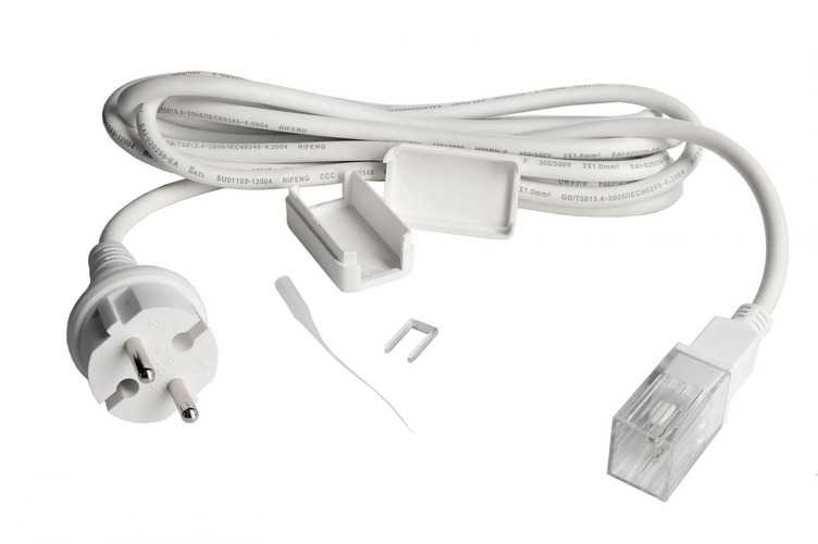 Příslušenství - IMPR 930690 Deko-Light přívodní kabel Schuko-zástrčka pro 230V LED pásek  - LIGHT IMPRESSIONS - foto 1