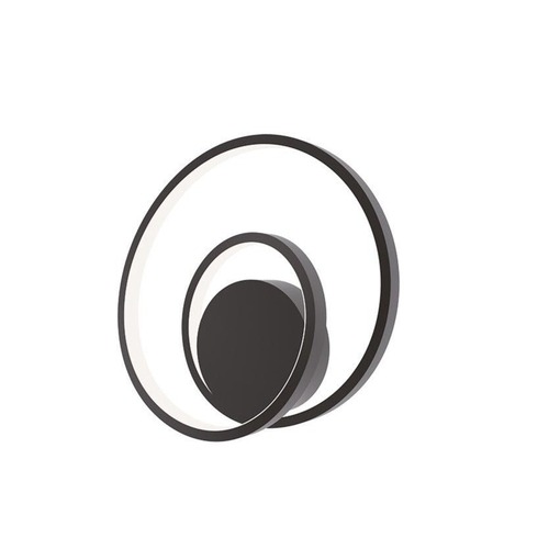 Dekorativní - FAN LED-LIEVE-AP-NER Nástěnné svítidlo LED LIEVE černá 20 W 2720 lm CCT 30 x 11 cm - FANEUROPE - foto 1