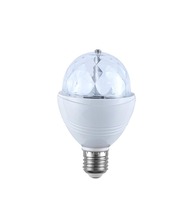 E27 - LD 08035 LED disko žárovka, žárovka E27, zrcadlový efekt RGB - LEUCHTEN DIREKT / JUST LIGHT