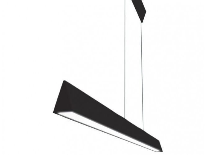 Podélná - BPM 10169.03.PN.BK-BK.OP.ST.9.30 Závěsné svítidlo ALZIRA LED 18W 3000K 2385lm černé (starý kód: BPM 10169.02.BK.OP.3K) - BPM - foto 1