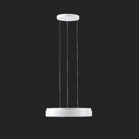 Kruhová - OS DEL68519 DELIA LE2 závěsné plastové svítidlo bílá IP40 4000 K 33W LED DALI (původní kód OS 68519) - OSMONT