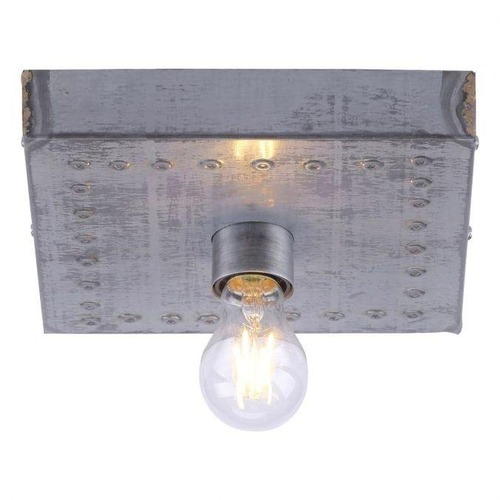 Hranatá - LD 11917-77 SAMIA Stropní svítidlo, industriální styl, 22,5x22,5cm - LEUCHTEN DIREKT / JUST LIGHT - foto 1