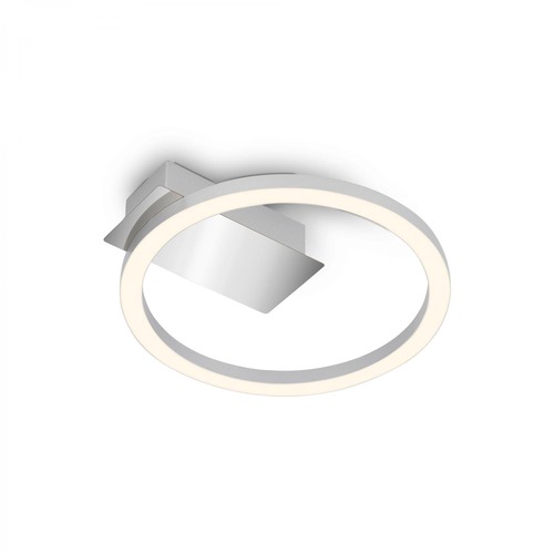 Kruhová - BRILO 3778014 LED stropní svítidlo, 21 cm, 5W, 500lm, matný chrom - BRILO - foto 1