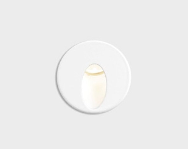 Zapuštěná - KHL K51203.01.WR.WH-WH.ST.8.30 Nástěnné zapuštěné JADEX Ø55mm bílé 3W 3000K - Kohl Lighting - foto 1