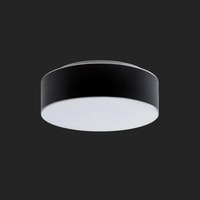 Nouzová - OS ERI67526 ERIS C2 stropní/nástěnné skleněné svítidlo bílá / bílo - černá IP43 4000 K 19W LED HF nouzové kombinované 3 h (původní kód OS 67526) - OSMONT