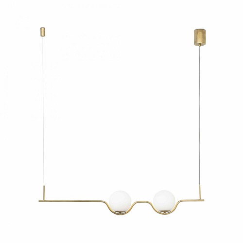 Podélná - FARO 29691 Svítidlo závěsné LE VITA , zlatá - FARO - foto 1