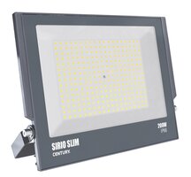 Reflektory - CEN SRS-2009540 REFLEKTOR LED SIRIO SLIM ČERNÝ 200W 4000K 18000Lm 110d 366x34x303mm IP66  - CENTURY