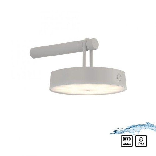 Dekorativní - LD 19312-40 ARMA LED nástěnné svítidlo na baterie mobilní stmívatelné dotykem IP44 paměťová funkce 2700K - JUST LIGHT - foto 1