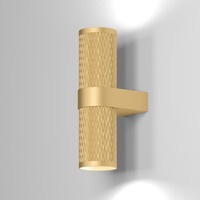 Nepřímé osvětlení - M C069WL-02MG Nástěnné svítidlo Focus Design 2x7W GU10 zlatý hliník designové - MAYTONI