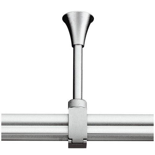 Lišty a příslušenství - LA 184042 Systémové svítidlo EASYTEC stropní závěs 10cm stříbrnošedá - BIG WHITE (SLV) - foto 1
