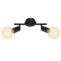 Bodová - BRI 2868-025 Bodové svítidlo 27,5 cm 2x E27 60W černá - BRILONER
