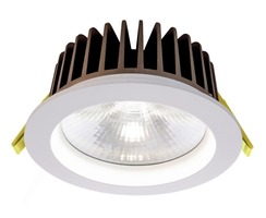 Kruhová - IMPR 565181 Stropní zápustné svítidlo COB 130 bílá 18W LED 4000K 1514lm - LIGHT IMPRESSIONS