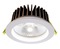 Kruhová - IMPR 565181 Stropní zápustné svítidlo COB 130 bílá 18W LED 4000K 1514lm - LIGHT IMPRESSIONS