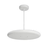 Kruhová - OS ZET60084 ZETA ST2 PF závěsné plastové svítidlo bílá IP40 3000 K 38W LED - OSMONT