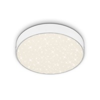 Kruhová - BRI 7073-416 LED stropní svítidlo hvězdné nebe, pr. 21,2 cm, 16 W, bílé - BRILONER