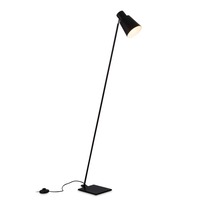 Stojací lampy - BRILO 1475015 Stojací svítidlo, 127 cm, 1x E27, max. 10W, černá - BRILO