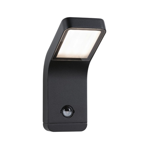 Nástěnná - P 94745 LED venkovní nástěnné svítidlo Kulma pohybové čidlo IP44 90x174mm 3000K 7,5W 230V antracit hliník - PAULMANN - foto 1