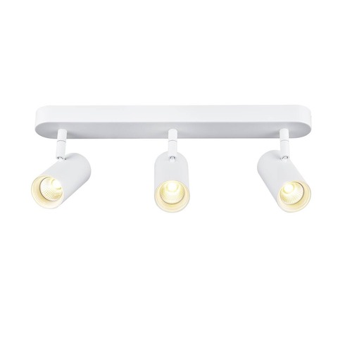 Bodová - LA 1008705 NOBLO® nástěnné a stropní svítidlo, trojité, kulaté, 2000-3000K, 22W, Dim-to-Warm, PHASE, 36°, bílé - BIG WHITE (SLV) - foto 1