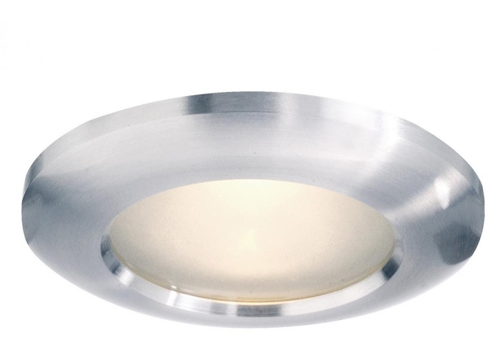 Kruhová - IMPR 110102 Zápustné svítidlo GU10 hliník krycí sklo - LIGHT IMPRESSIONS - foto 1