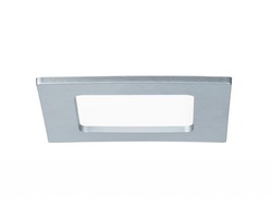 Koupelnová - P 92076 Zápustný LED panel hranatý 6W 4000K matný chrom IP44 - PAULMANN
