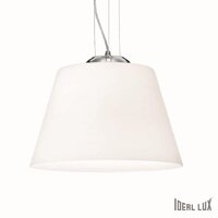 Kónická - ILUX 025438 Závěsné svítidlo Ideal Lux Cylinder SP1 D40 bianco 025438 bílé 40,5cm - IDEALLUX