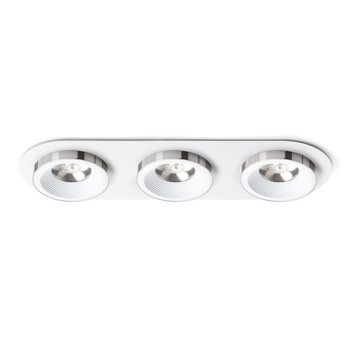Kruhová - RED R14574 SHARM LED vestavné světlo, sady bílá chrom - RED - DESIGN RENDL - foto 1
