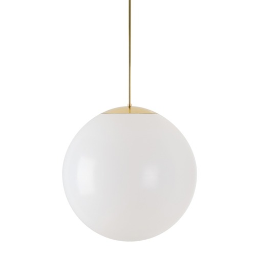 Koule - OS ISI64650 ISIS P4 PM HP závěsné plastové svítidlo mosaz / bílá IP40 4000 K 59W LED DALI - OSMONT - foto 1