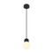 Subtilní - LA 1007815 VARYT závěsné svítidlo, 150 cm, E14, 6 W, černá - BIG WHITE (SLV)
