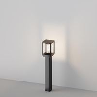 Sloupková - M O452FL-01GF2 Venkovní sloupkové svítidlo Cell E27 15W černý hliník IP54  - MAYTONI