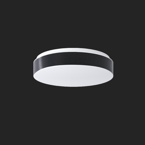 Nouzová - OS DEL69557 DELIA C1 stropní/nástěnné plastové svítidlo bílá / bílo - černá IP54 4000 K 14W LED nouzové kombinované 3 h (původní kód OS 69557) - OSMONT - foto 1