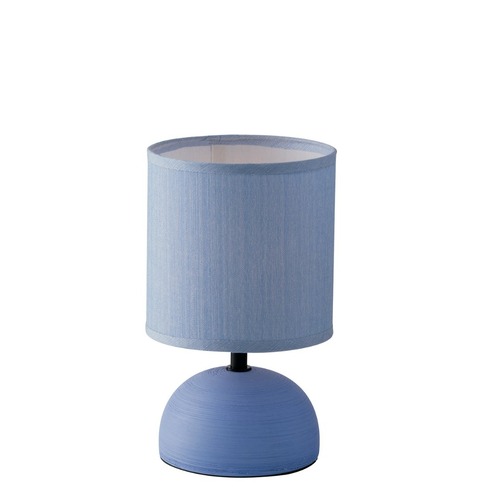 Stolní lampy dekorační - FAN I-FURORE-L BLU Stolní lampa Lumetto Furore, modrá, 1 x E14, 14 x 24 cm - FANEUROPE - foto 1